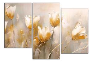 Obraz na plátne Abstraktné tulipány