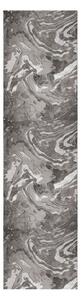 Sivý behúň Flair Rugs Marbled, 60 x 230 cm