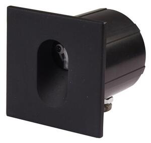 ITALUX ONFL-0224-4K Rovato vonkajšie zápustné svietidlo do steny LED 3W/96lm 4000K IP65 čierna
