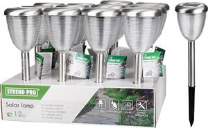 12 ks Lampa Solar Baham, 38 cm, 1 LED, AS, bal. 12 ks