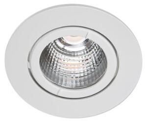 ITALUX DA-401C/WK-WW/50 Torres Adjust IP44 zápustné svietidlo LED D85mm 13W/1300lm 3000K IP44 biela