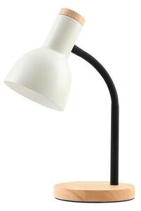 ITALUX TB-37263-BG Senza stolové svietidlo 1xE27 V360mm biela, drevo