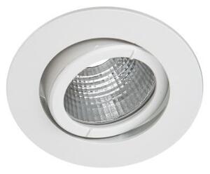 ITALUX DA-401C/WK-WW/50 Torres Adjust IP44 zápustné svietidlo LED D85mm 13W/1300lm 3000K IP44 biela