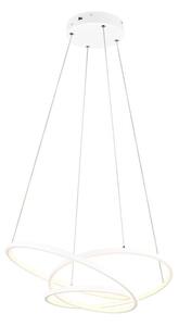 TRIO 349110131 DARVIN závesné svietidlo SMD LED 34W/4500lm 2300+3000+4000K biela matná, switchdimmer