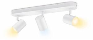 Philips WiZ Tunable white 8719514551794 IMAGEO bodové svietidlo 3xGU10 15W/1050lm 2700-6500K biela stmievateľné