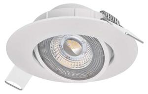 EMOS ZD3121 Exclusive zápustné kruhové bodové svietidlo D90mm 5W/450lm 3000K, biela
