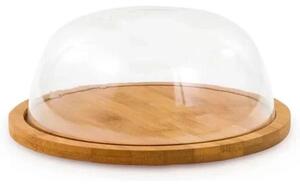 Makro 46621 - Podnos na tortu s krytom 28x15cm