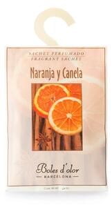 Vonné vrecúško s vôňou pomaranča a škorice Boles d´olor Naranja y Canela