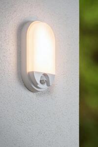 LUCIDE 22864/10/31 HUPS IR vonkajšie nástenné svietidlo so senzorom LED 10W/950lm 3000K IP54 biela, opálová