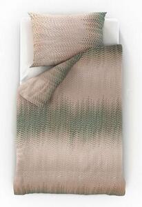 Kvalitex Bavlnené obliečky Delux Aura béžová, 200 x 200 cm, 2 ks 70 x 90 cm