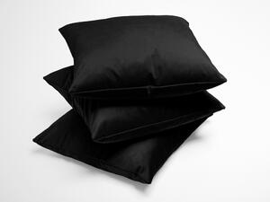 Biante Zamatová obliečka na vankúš Velvet Prémium SVP-023 Čierna 60 x 60 cm
