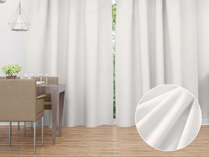 Biante Zamatový záves Velvet Prémium SVP-024 Krémovo biely 135x260 cm