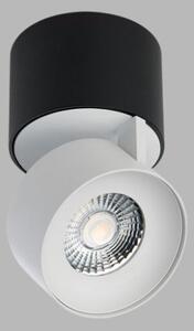 LED2 11508331DT KLIP ON stropné povrchové bodové svietidlo LED D77mm 11W/770lm 3000K TRIAC čierna, biela