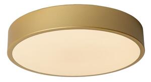 LUCIDE 79185/30/02 UNAR stropné svietidlo D300mm LED 18W/1140lm 2700K mosadzná, opálová, switchdimmer
