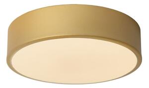 LUCIDE 79185/20/02 UNAR stropné svietidlo D200mm LED 12W/580lm 2700K mosadzná, opálová, switchdimmer