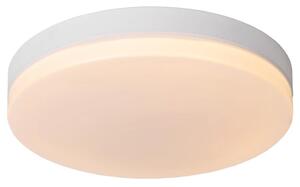 LUCIDE 79111/40/31 BISKIT stropné svietidlo so senzorom D400mm LED 36W/2050lm 2700K IP44 biela, opálová