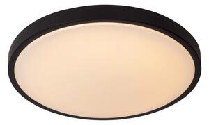 LUCIDE 79110/40/30 DASHER stropné svietidlo so senzorom D410mm LED 24W/1300lm 2700K IP44 čierna, opálová