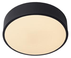 LUCIDE 79185/20/30 UNAR stropné svietidlo D200mm LED 12W/580lm 2700K čierna, opálová, switchdimmer