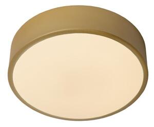 LUCIDE 79185/20/02 UNAR stropné svietidlo D200mm LED 12W/580lm 2700K mosadzná, opálová, switchdimmer