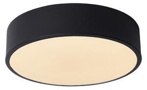 LUCIDE 79185/20/30 UNAR stropné svietidlo D200mm LED 12W/580lm 2700K čierna, opálová, switchdimmer