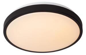 LUCIDE 79110/35/30 DASHER stropné svietidlo so senzorom D348mm LED 18W/1150lm 2700K IP44 čierna, opálová