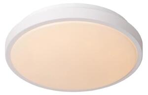LUCIDE 79110/30/31 DASHER stropné svietidlo so senzorom D293mm LED 12W/700lm 2700K IP44 biela, opálová