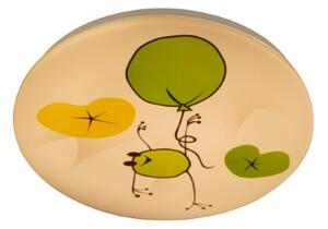 RABALUX 71069 Froggo stropné svietidlo detské D375mm LED 24W/1440lm 3000K biela, viacfarebná