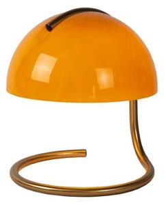 LUCIDE 46516/01/53 CATO stolná lampička V250mm 1xE27 mosadzná, oranžová