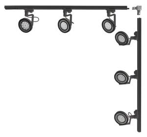 Lištové svietidlá SET 6x GU10 (ES111) 2 m čierna Zuma Line Master Track 3579