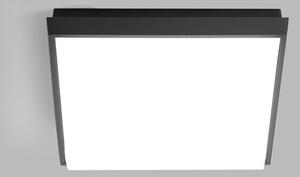 LED2 5130934 QUADO L, stropné hranaté extériové svietidlo 240mm 25W/2000lm 3000K IP54 antracit