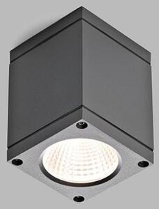 LED2 5130334 KUBO A stropné hranaté extériové svietidlo 80mm 6W/250lm 3000K IP54 antracit