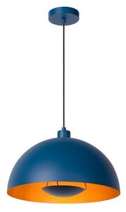 LUCIDE 45496/01/35 SIEMON závesné svietidlo D400mm 1xE27 modrá