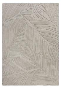 Svetlosivý vlnený koberec 200x290 cm Lino Leaf – Flair Rugs