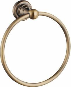 SAPHO 1318-06 Diamond držiak uterákov kruh, bronzová
