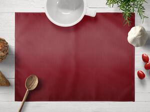 Biante Saténové prestieranie na stôl polyesterový Satén LUX-036 Vínovo červené 30x40 cm