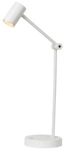 LUCIDE 36622/03/31 TIPIK stolové svietidlo V640mm LED 3W/240lm 2700K biela, nabíjateľná batéria, 3StepDIM