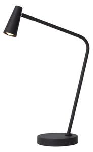 LUCIDE 36620/03/30 STIRLING stolná lampička V475mm LED 3W/230lm 2700K čierna, nabíjateľná batéria, 3StepDIM