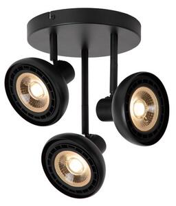 LUCIDE 30997/13/30 SENSAS stropné bodové svietidlo/spot D258mm 3xGU10 (ES111) čierna