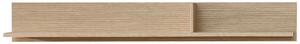 NÁSTENNÁ POLICA, farba duba, 160/22/22 cm Stylife - Regály
