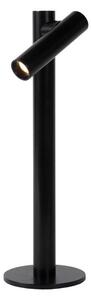 LUCIDE 27503/02/30 ANTRIM stolná lampička V358mm LED 2,2W/140lm 2700K IP54 čierna, bezdrôtová nabíjacia podložka