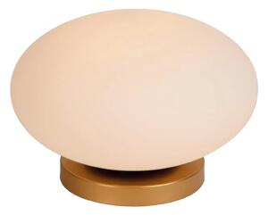 LUCIDE 21530/01/61 ELYSEE stolná lampička V210mm 1xE27 mosadzná, opálová