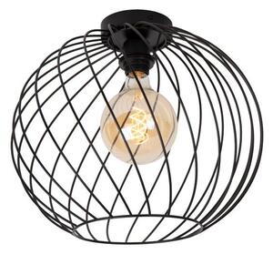 LUCIDE 21128/40/30 DANZA stropné svietidlo D400mm 1xE27 čierna