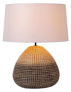 LUCIDE 10550/81/73 MADUKA stolná lampa V610mm 1xE27 prírodná, biela