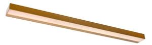 LUCIDE 04210/13/02 ALEXA nástenné svietidlo nad zrkadlo š900mm LED 13W/1400lm 3000K IP44 mosadzná, opálová