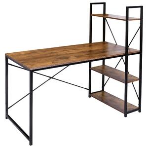 ViaDomo Via Domo - Písací stôl Industry Piave - 120x120x60 cm