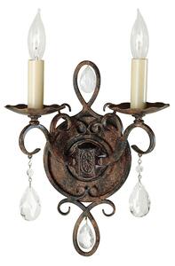 NÁSTENNÉ SVIETIDLO, 22,9/22,9/29,8 cm Elstead Lighting - Interiérové svietidlá