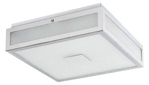 RABALUX 75032 Zoya stropné svietidlo LED 18W/1390lm 4000K IP44 chrómová, biela, 300x300mm