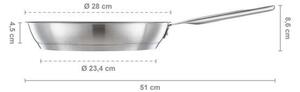 All Steel Panvica na vyprážanie 28 cm Fiskars 1064745