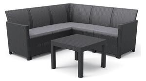 Claire 5 Seat corner, grafit KETER 252711