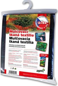 Mmulčovacia tkanina 1,6 x 10 m, čierna AGRO 000245